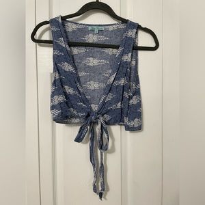 Mint Vanilla Boutique Tie Top